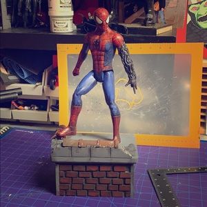 Custom Spider-Man statue